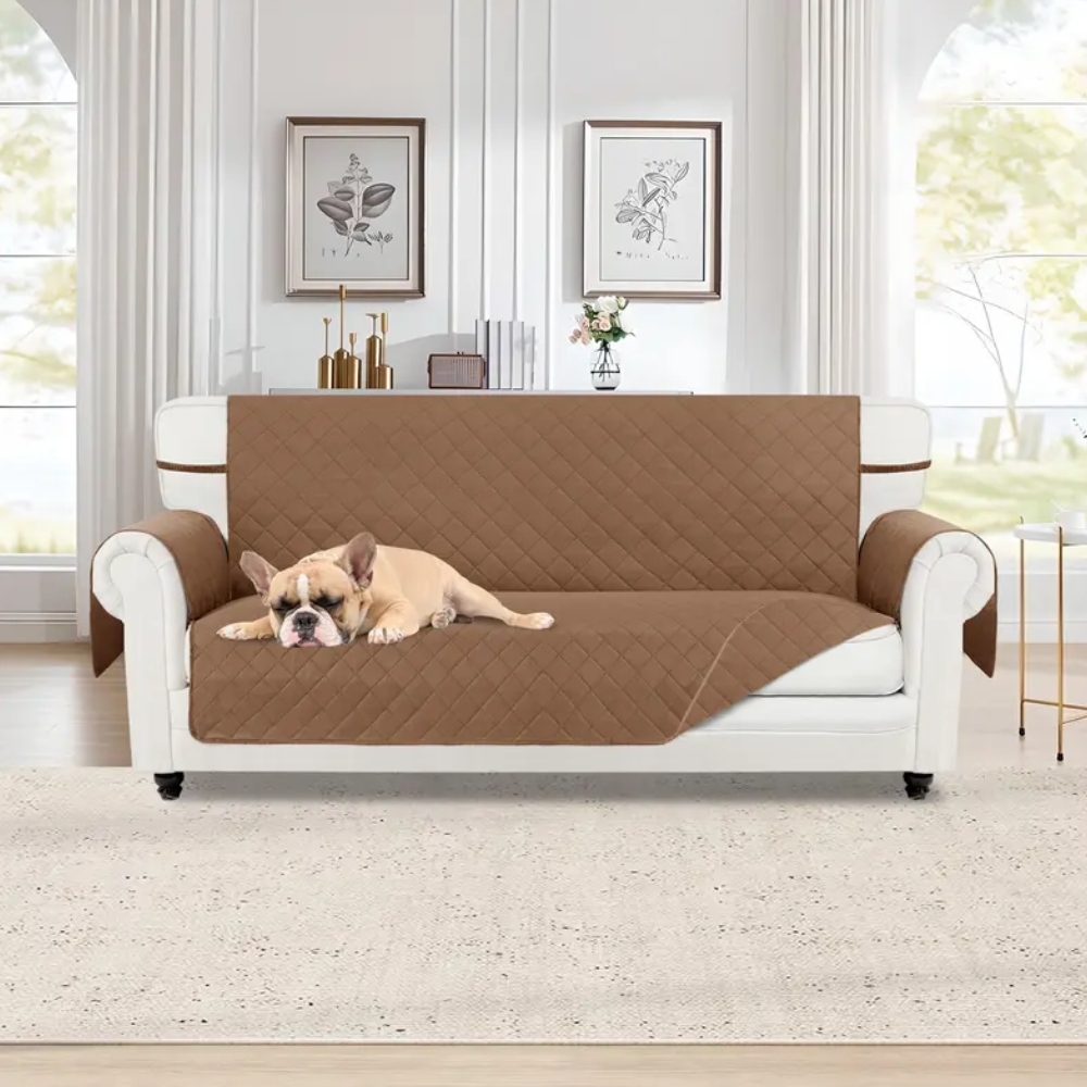 Reversible Couch Cover, Water Resistant Sofa Protector Slipcover for 1/2/3/4 Seater