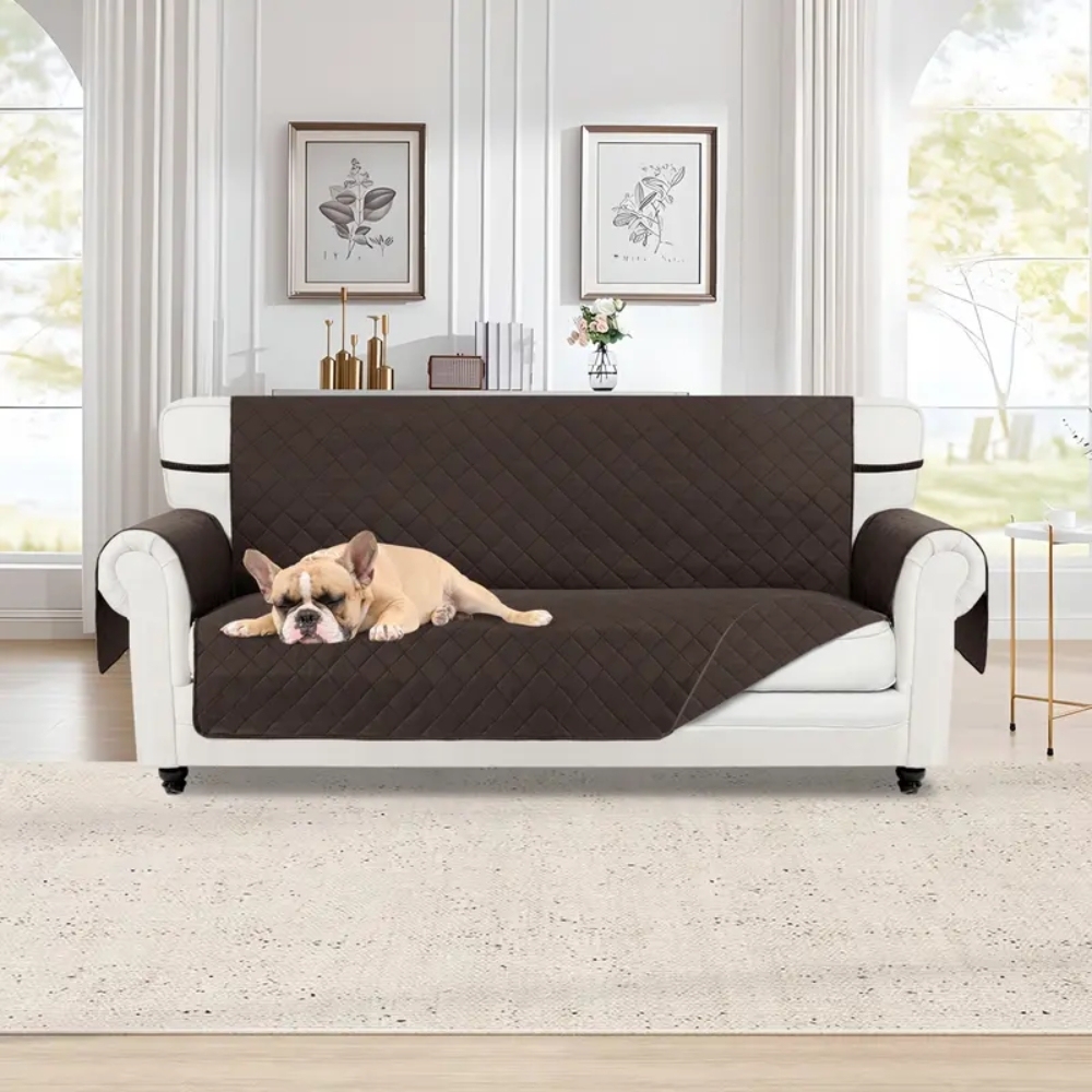 Reversible Couch Cover, Water Resistant Sofa Protector Slipcover for 1/2/3/4 Seater
