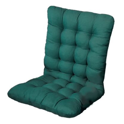 Tufted Indoor Outdoor Chair Cushion – Plush Floor Seat Pad for Home and Lounge Use - Comfy Sofa Cover
