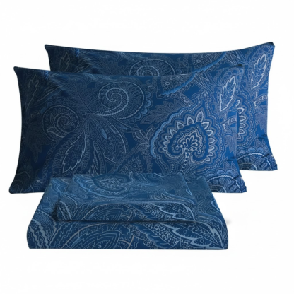 Pack Of 4 Floral Cooling Ultra Soft Bed Sheets