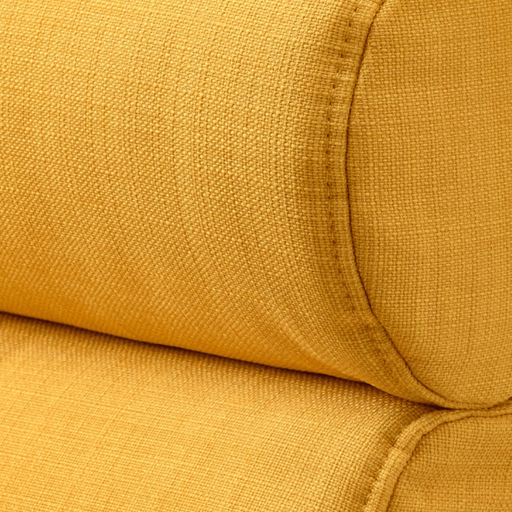 High-Back Armchair Cushion With Stitch Detailing – Soft and Slim Design - Comfy Sofa Cover