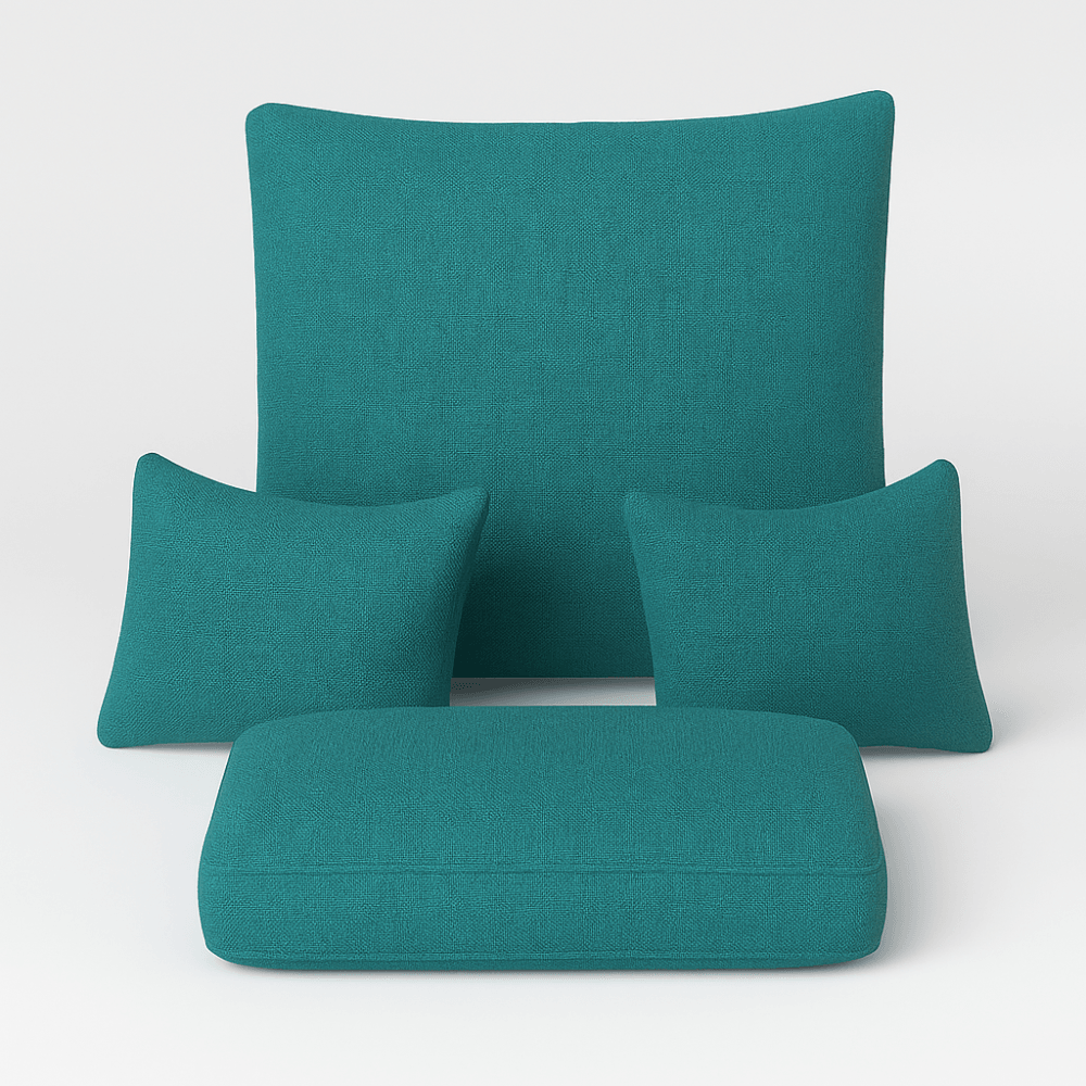 4 Piece Outdoor Egg Chair Replacement Set With Removable Covers - Comfy Sofa Cover