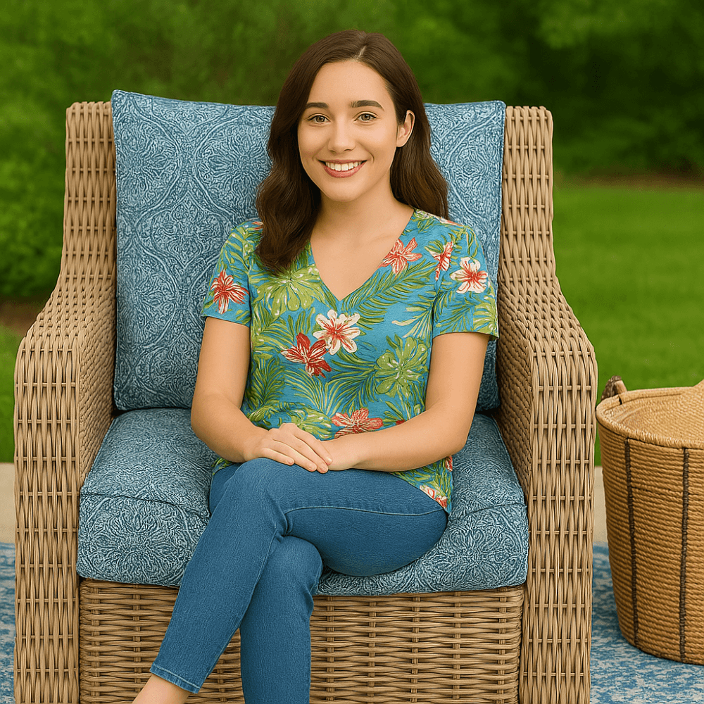 2 Piece Outdoor Deep Seat Set With Removable Covers - Comfy Sofa Cover