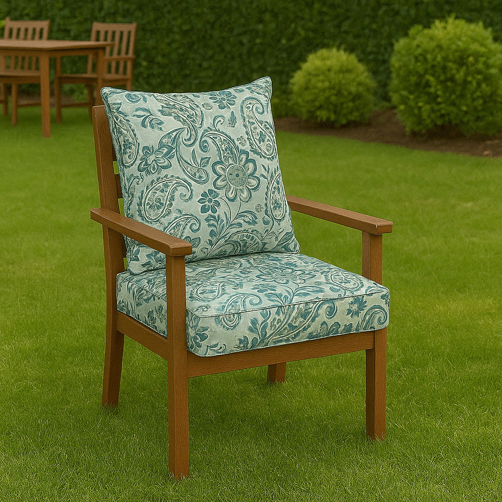 Paisley Patterned Cushion Set - Comfy Sofa Cover