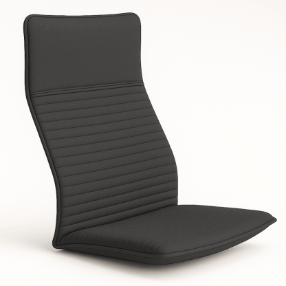 High-Back Armchair Cushion With Stitch Detailing – Soft and Slim Design - Comfy Sofa Cover