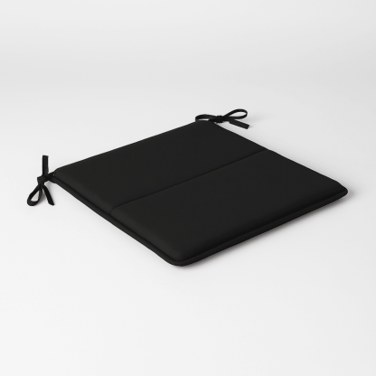 Tufted Outdoor Chair Pad With Ties – 16 x 16 Inch - Comfy Sofa Cover