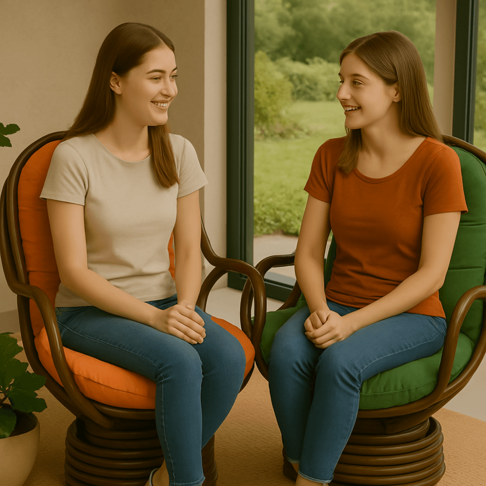 Tufted Indoor Bench Seat Pad – Solid Twill Fabric - Comfy Sofa Cover