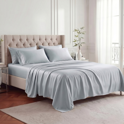 6 Piece Ultra Soft Cooling Bedding Set For Hot Sleepers