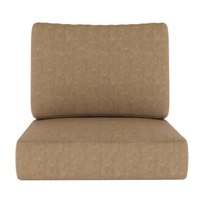 Outdoor Seat and Back Cushion Set – Weather-Resistant Foam Pads for Lounge Seating - Comfy Sofa Cover