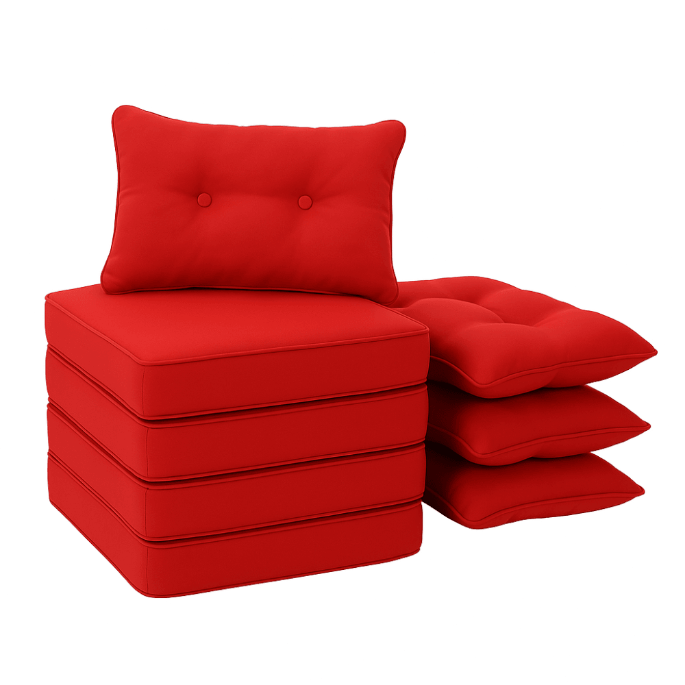 8 Piece Outdoor Seat And Back Replacement Set With Zippered Covers - Comfy Sofa Cover