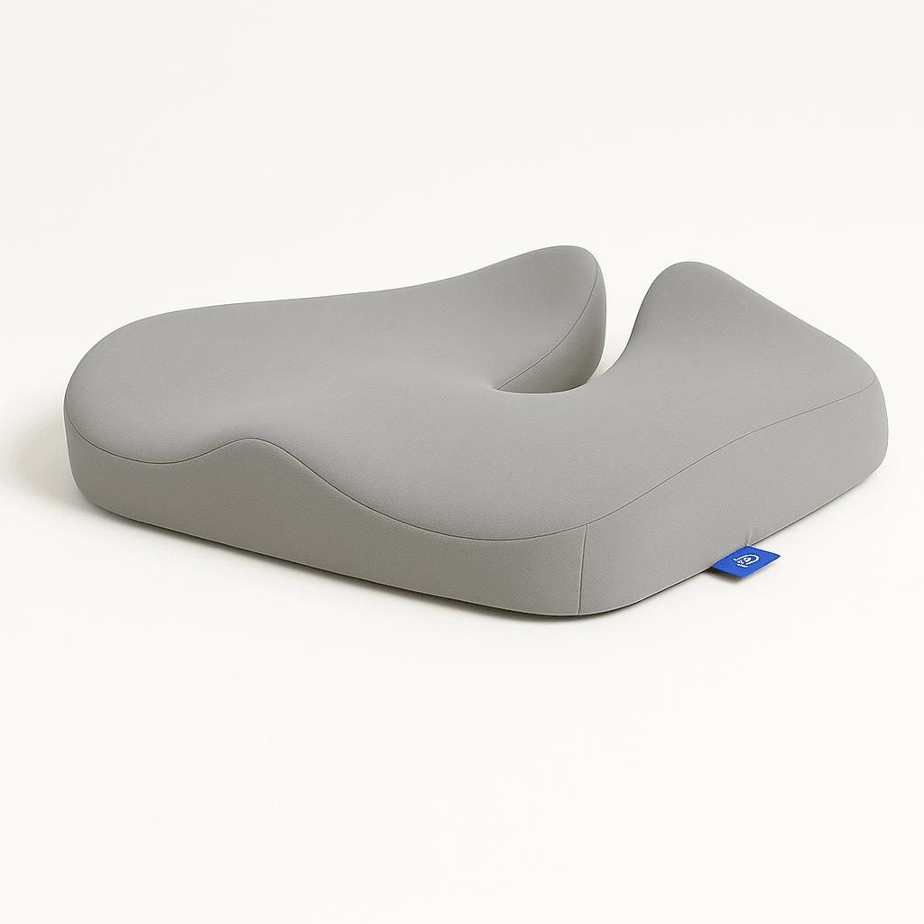 Pressure Relief Seat Cushion for Long Sitting – Memory Foam Chair Pad for Office, Car, and Wheelchair - Comfy Sofa Cover