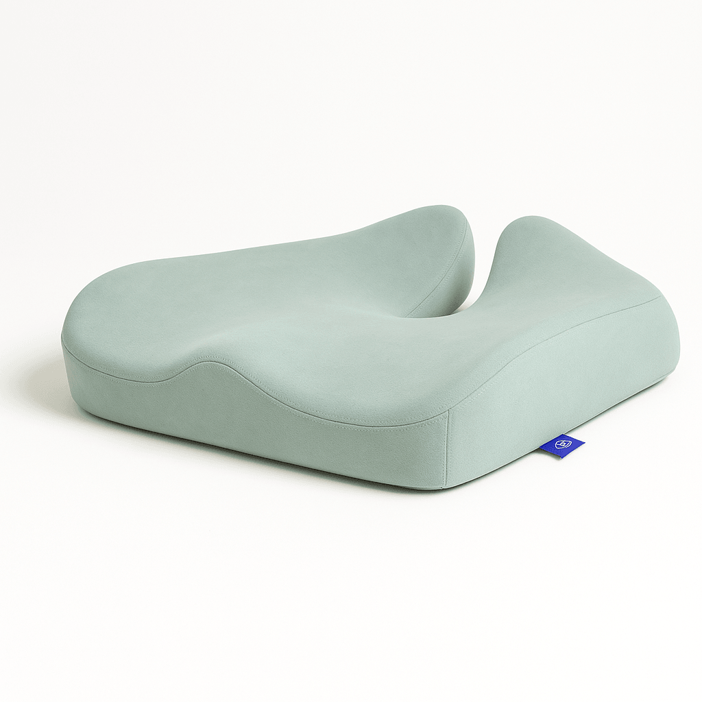 Pressure Relief Seat Cushion for Long Sitting – Memory Foam Chair Pad for Office, Car, and Wheelchair - Comfy Sofa Cover