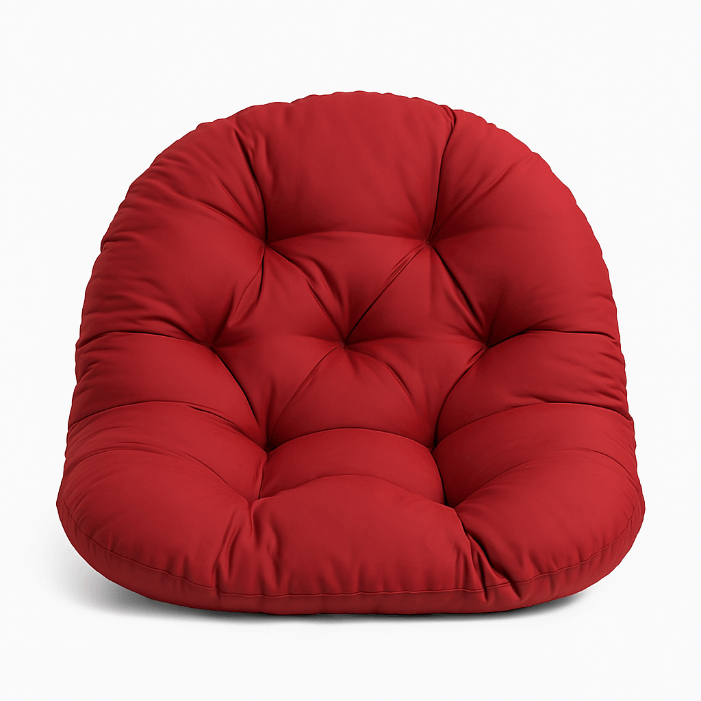 Outdoor Swing Chair Cushion – Cotton Hanging Seat Mattress for Hammock or Single Chair - Comfy Sofa Cover