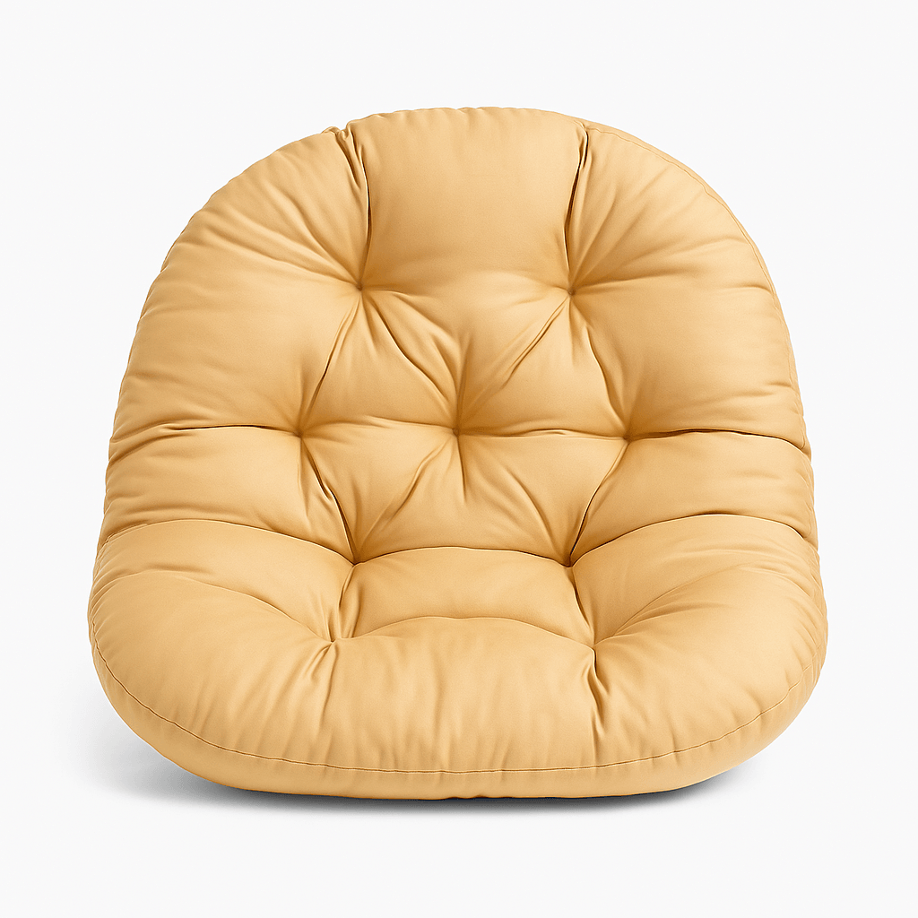 Outdoor Swing Chair Cushion – Cotton Hanging Seat Mattress for Hammock or Single Chair - Comfy Sofa Cover
