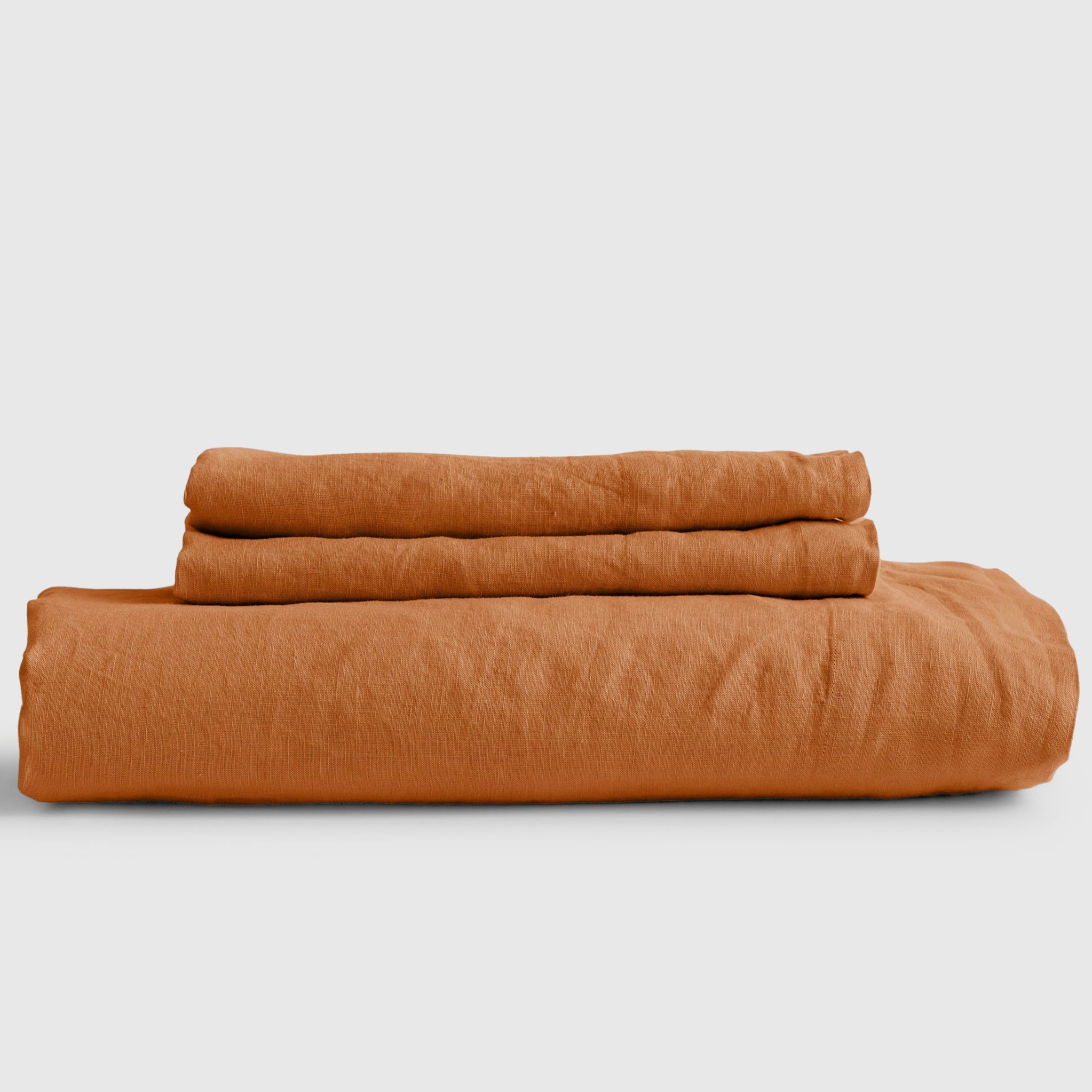 European Flax Linen Fitted Sheet Set