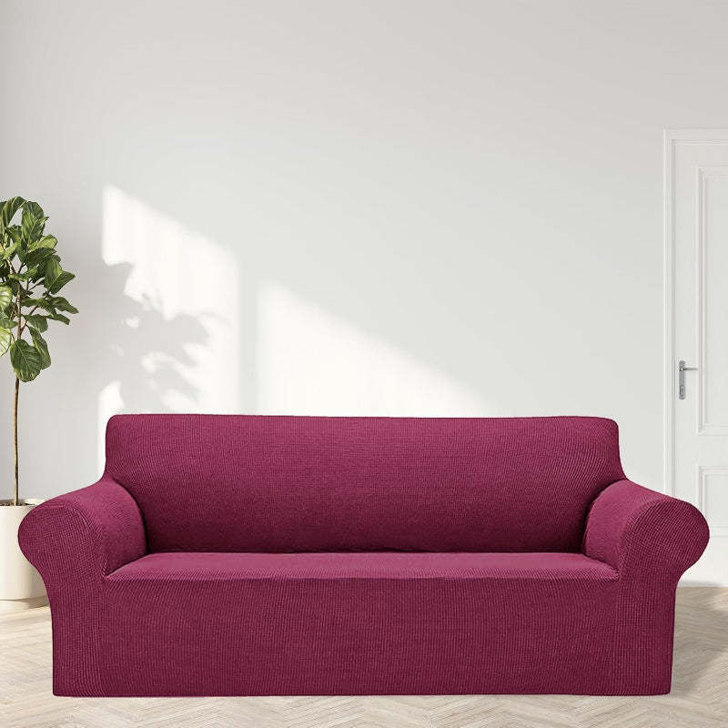 Soft Stretch Sofa Cover For 3 Cushion Couch