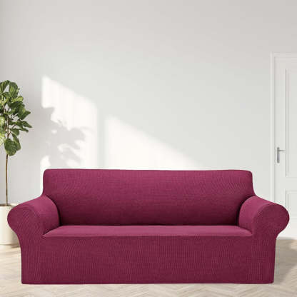 Soft Stretch Sofa Cover For 3 Cushion Couch