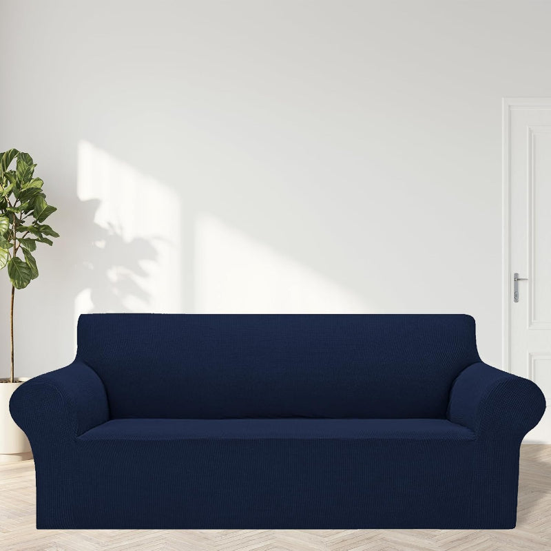 Soft Stretch Sofa Cover For 3 Cushion Couch