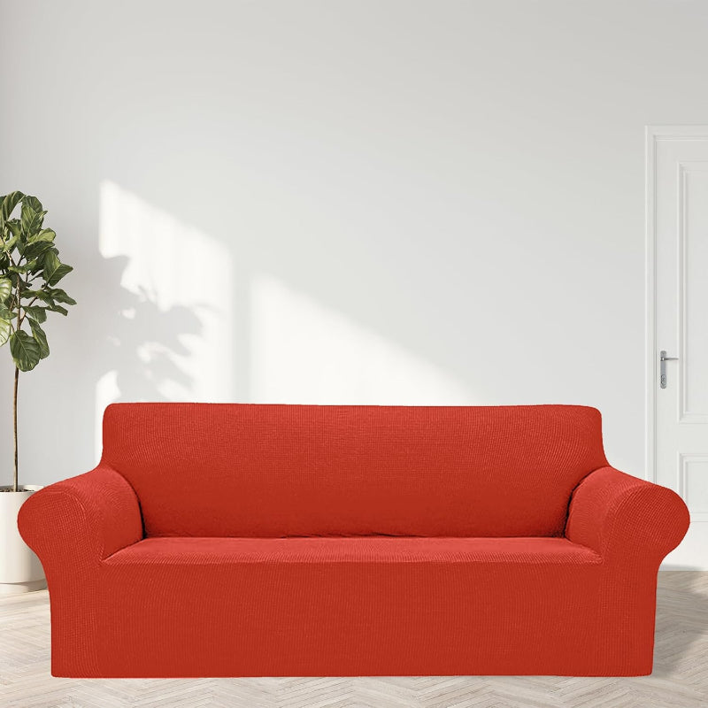 Soft Stretch Sofa Cover For 3 Cushion Couch