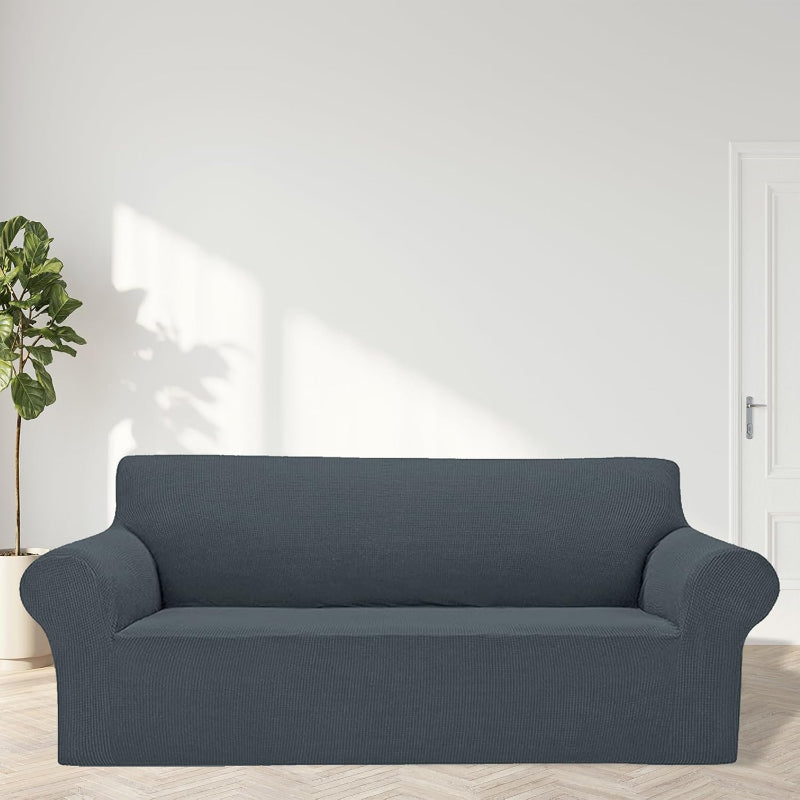 Soft Stretch Sofa Cover For 3 Cushion Couch