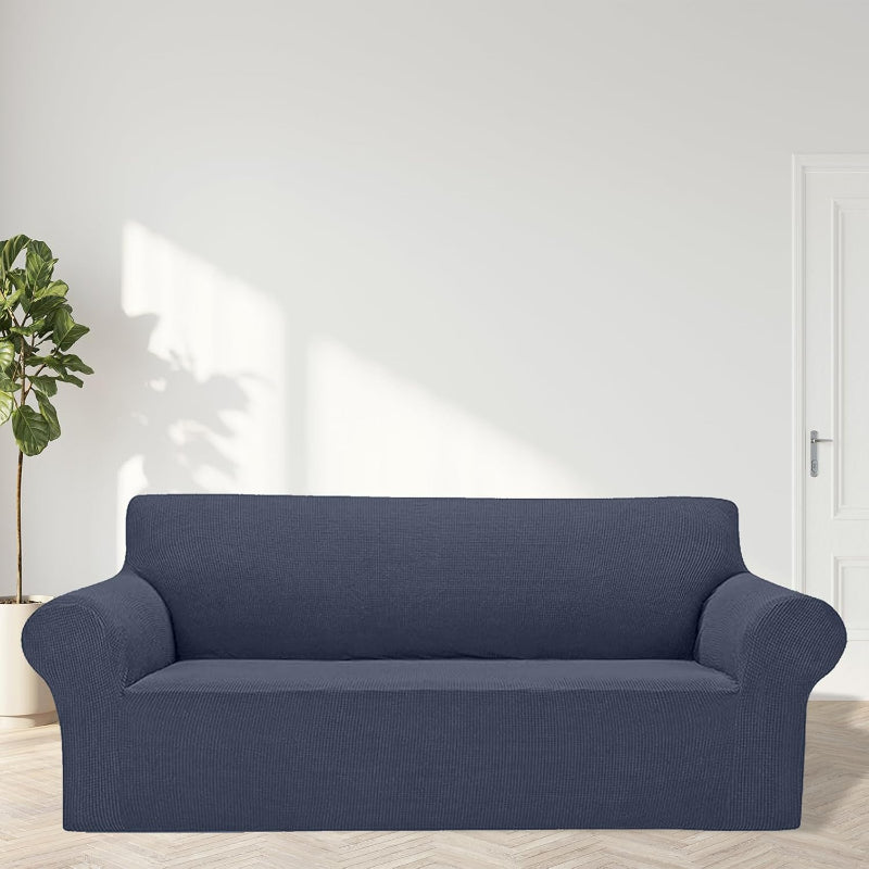 Soft Stretch Sofa Cover For 3 Cushion Couch