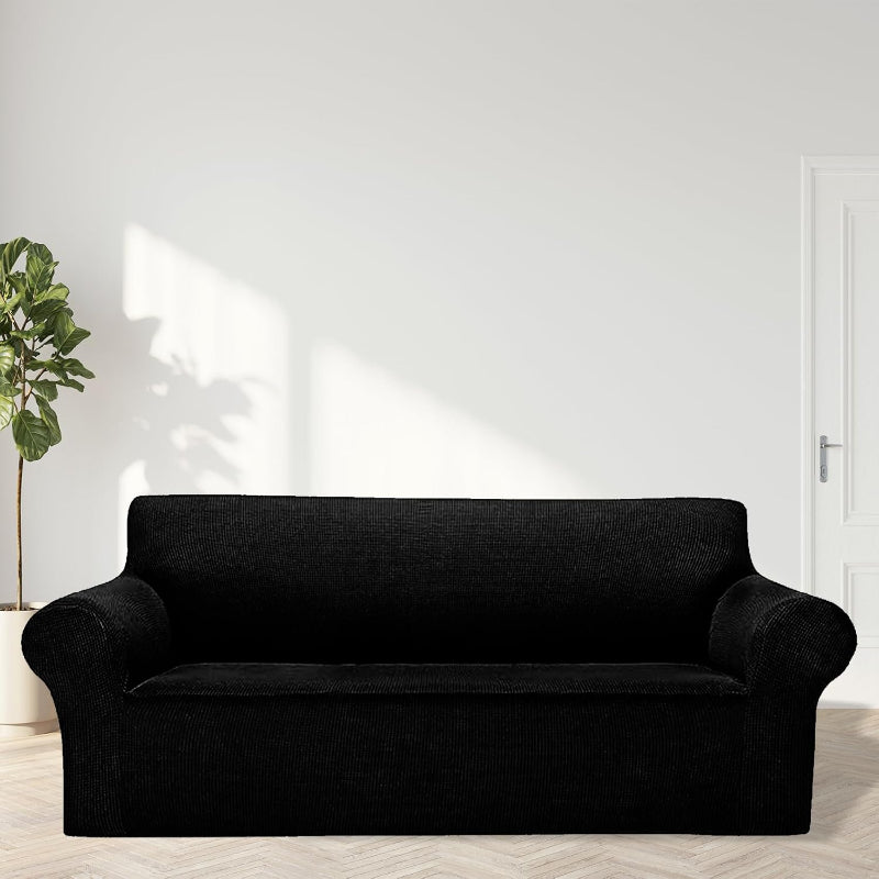 Soft Stretch Sofa Cover For 3 Cushion Couch