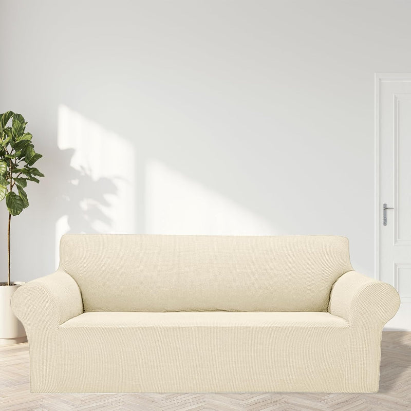 Soft Stretch Sofa Cover For 3 Cushion Couch