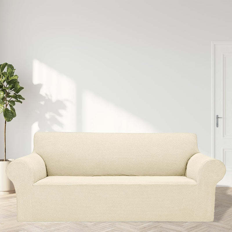 Soft Stretch Sofa Cover For 3 Cushion Couch