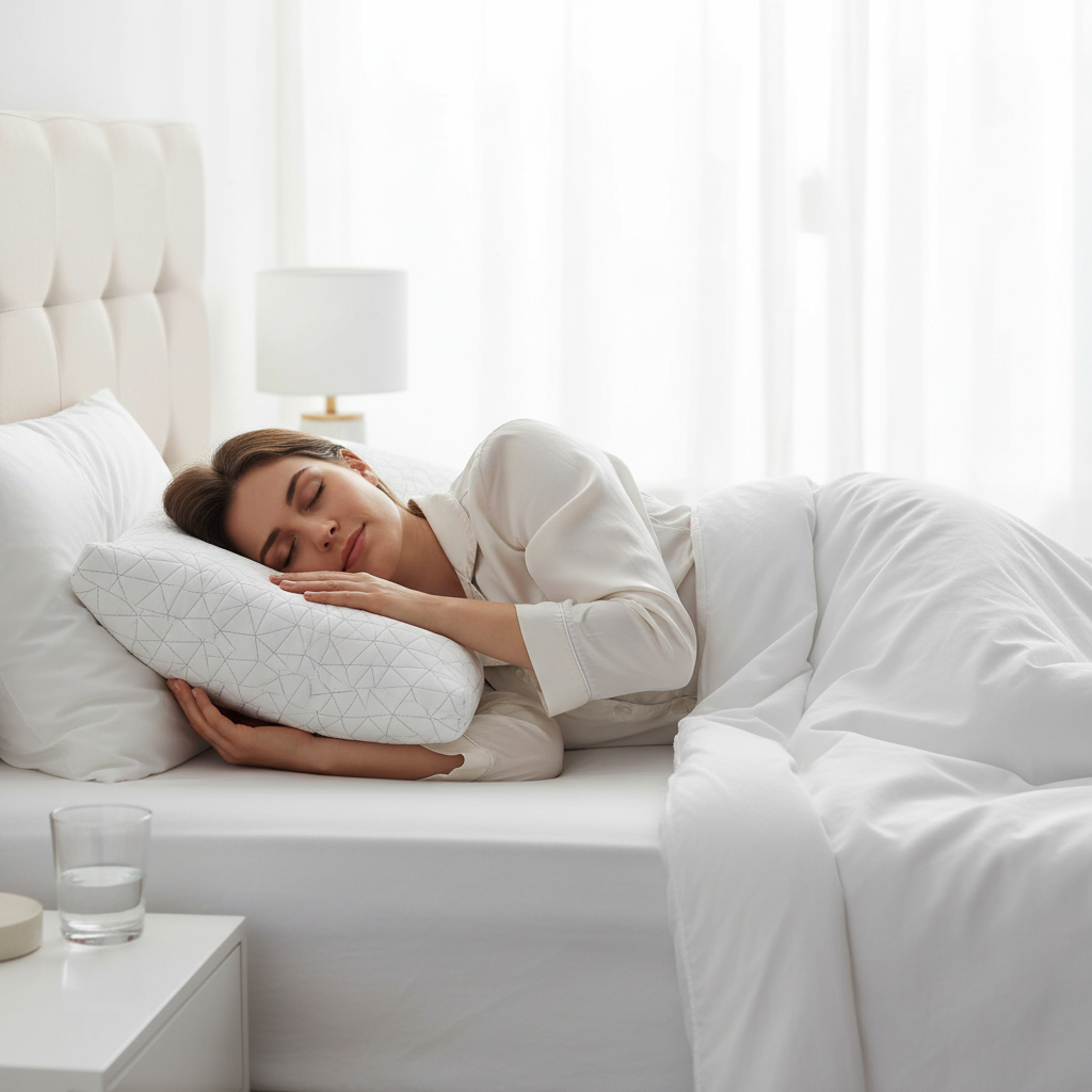 Sleep Goods Adjustable Cut Out Queen Pillow