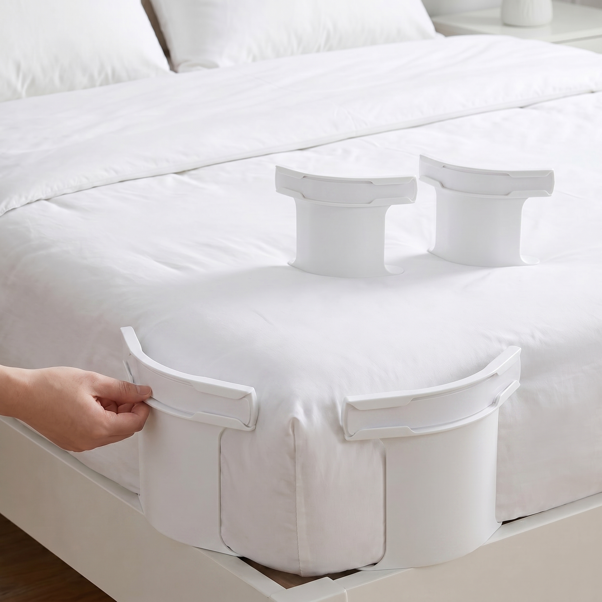 Heavy Duty Lock Bed Sheet Holders Set of 4