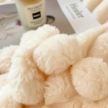 Plush Blanket For Bed Sofa And Home Decor