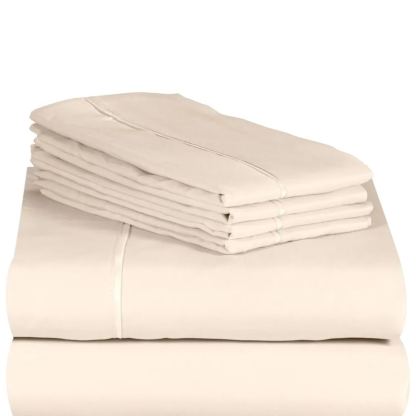 4PC Cooling Microfiber Bed Sheets Set - 18" Deep Pocket, Wrinkle Free, Moisture Wicking