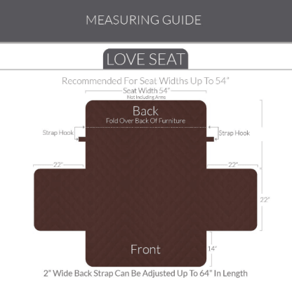 Waterproof Quilted Sofa Covers - Comfy Sofa Cover