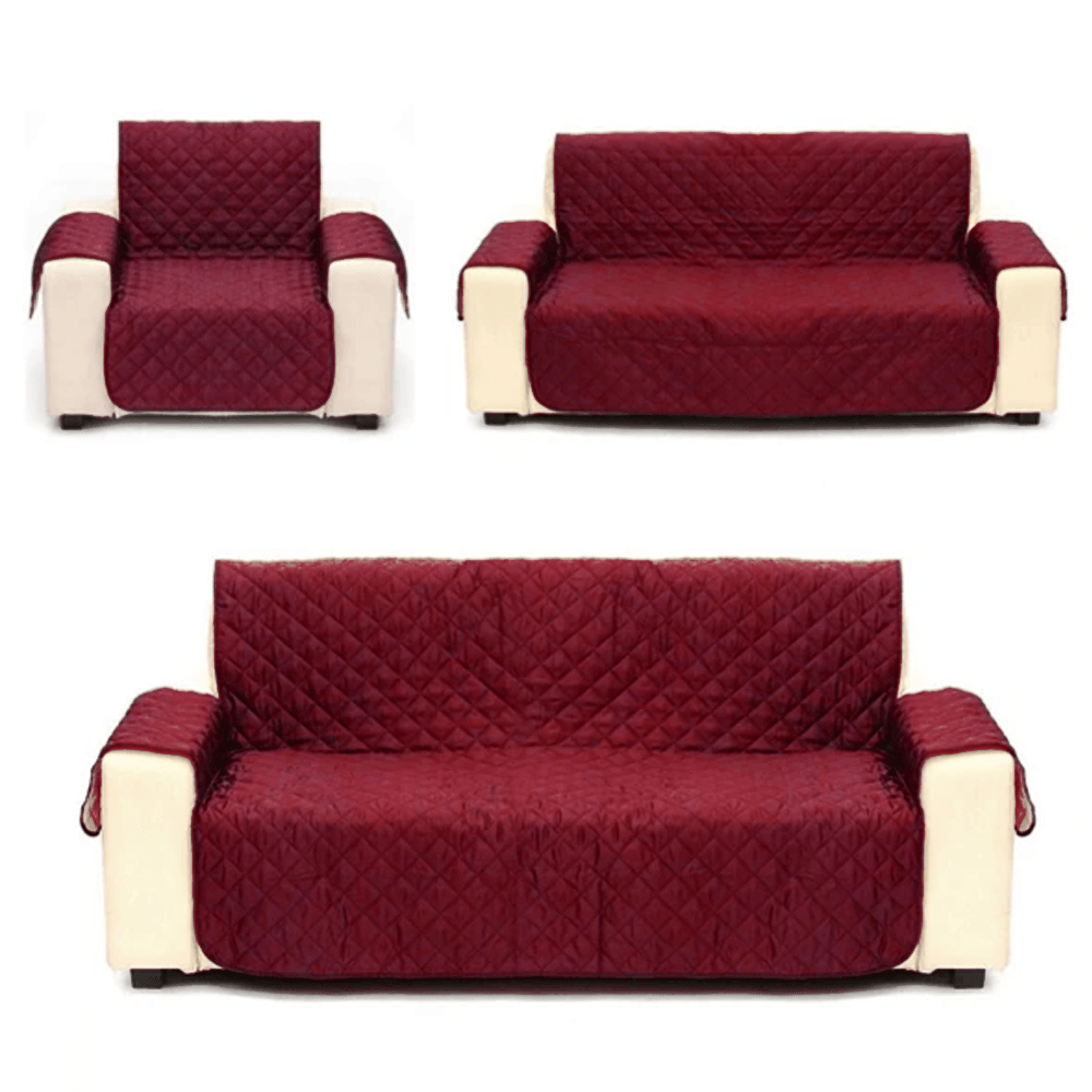 Waterproof Quilted Sofa Covers - Comfy Sofa Cover