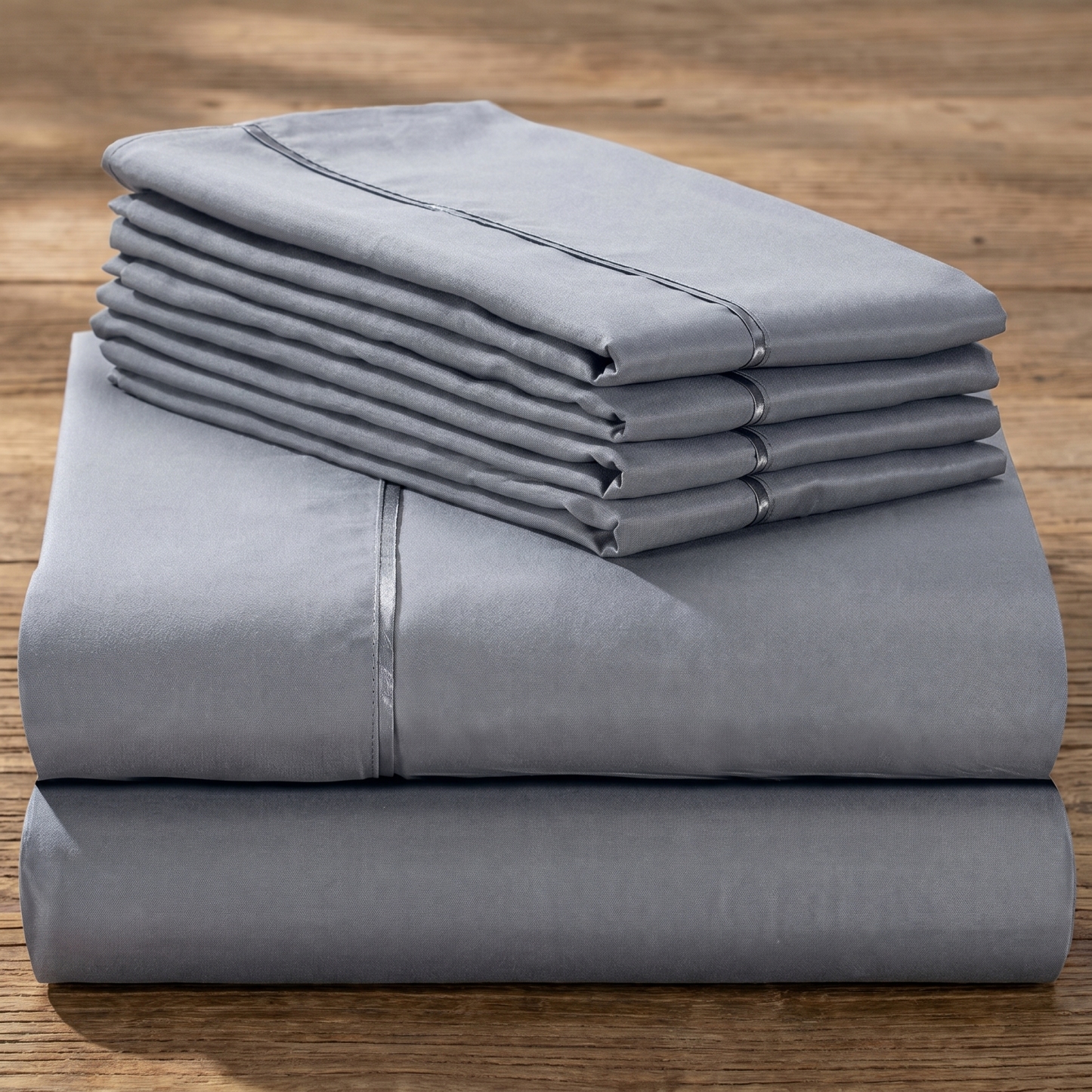 Pack Of 4 Cooling Bed Sheet Set With Deep Pockets