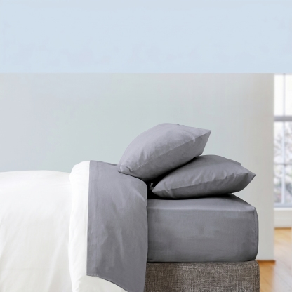 Pack Of 4 Cooling Bed Sheet Set With Deep Pockets