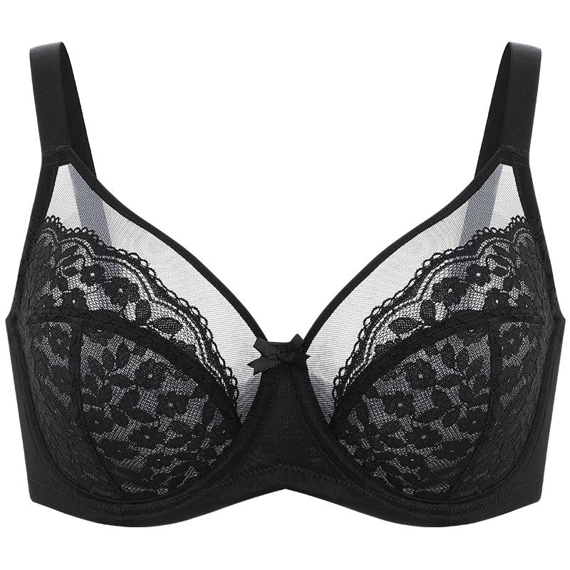 Daisy Floral Lace Minimizer Bra