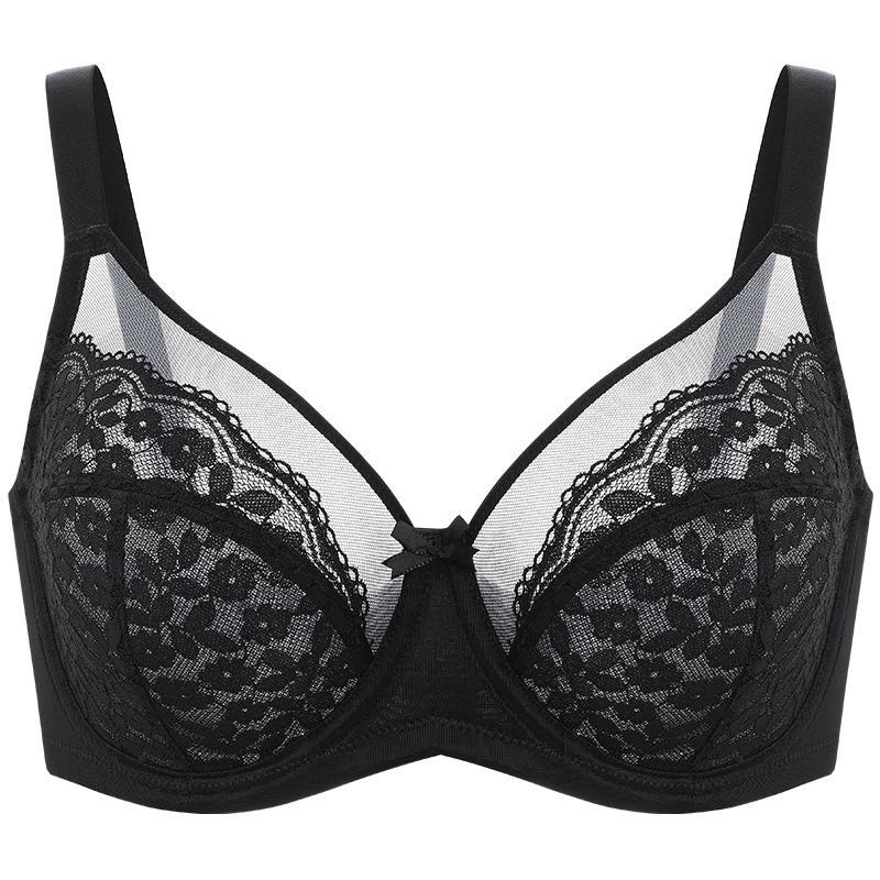 Daisy Floral Lace Minimizer Bra