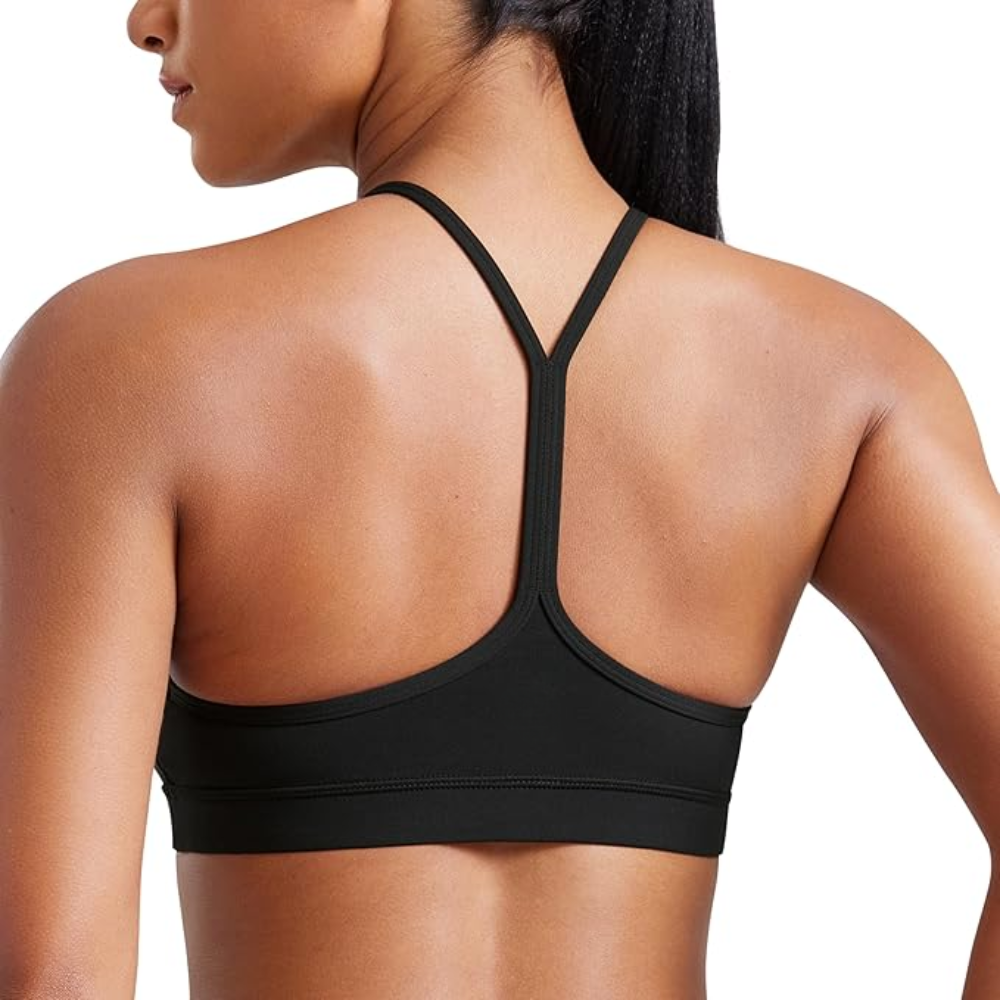 Butterluxe Y Back Sports Bra Low Impact Yoga Top For Women