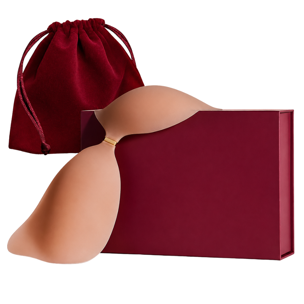 Adhesive Strapless Reusable Sticky Bra For Women