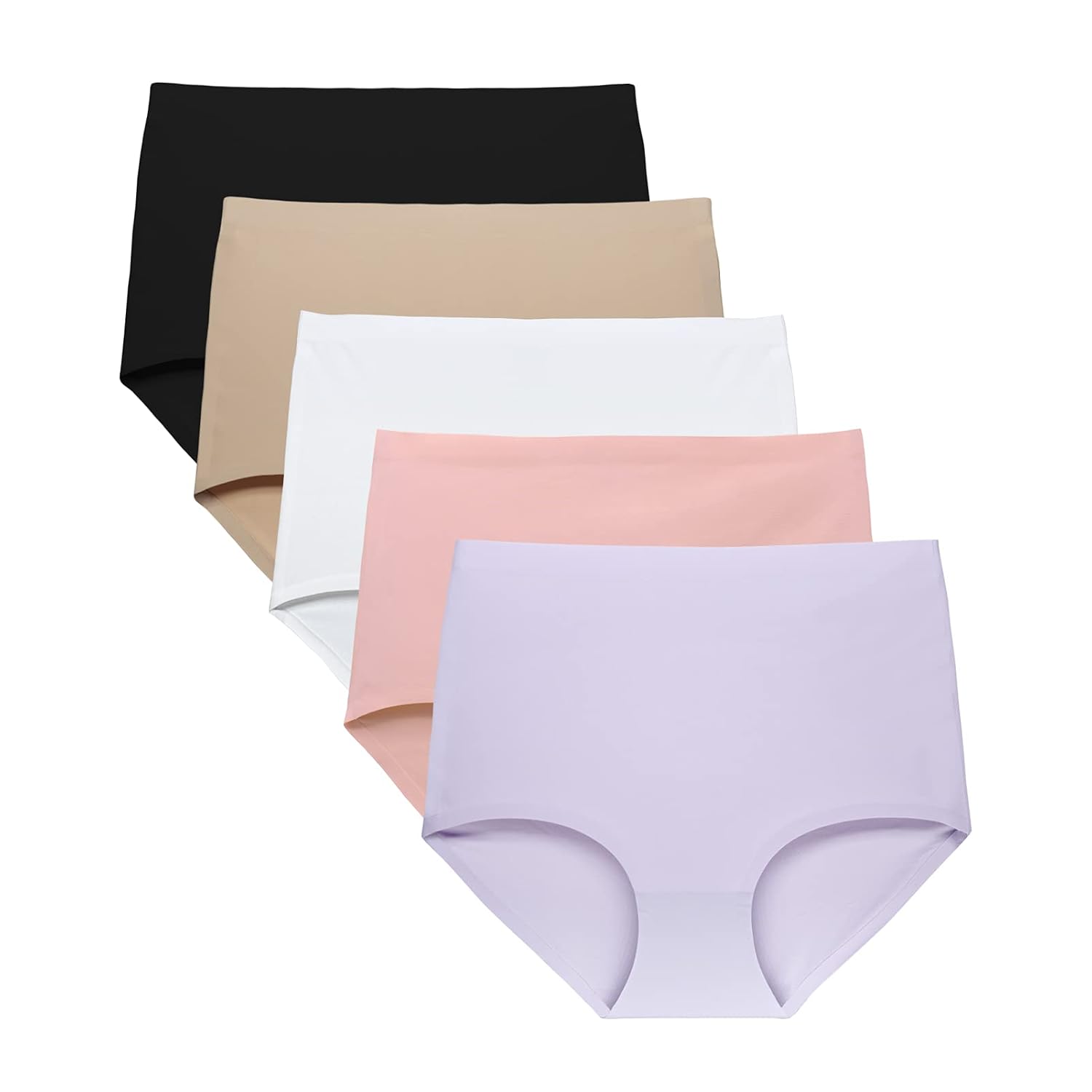 High Rise Seamless Underwear Panties For Women