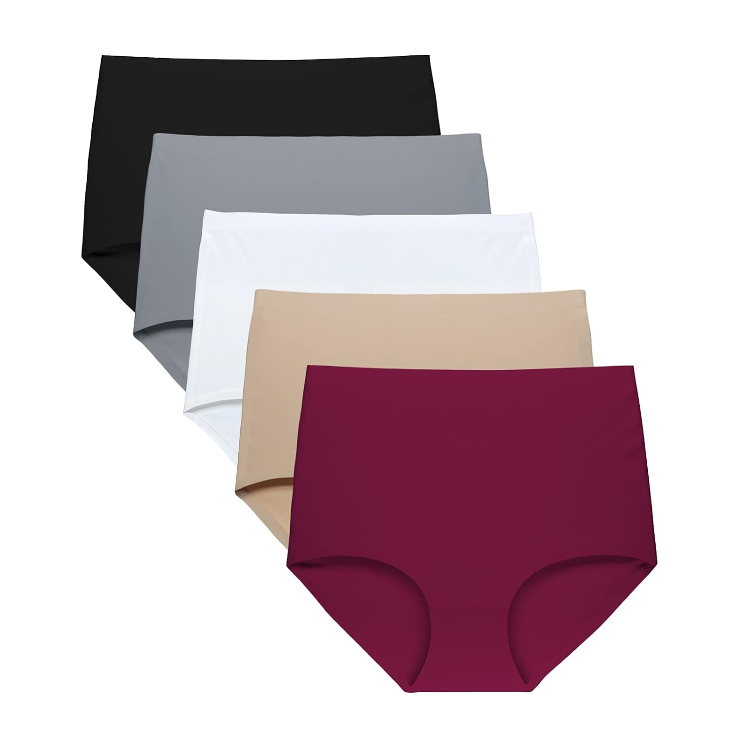High Rise Seamless Underwear Panties For Women