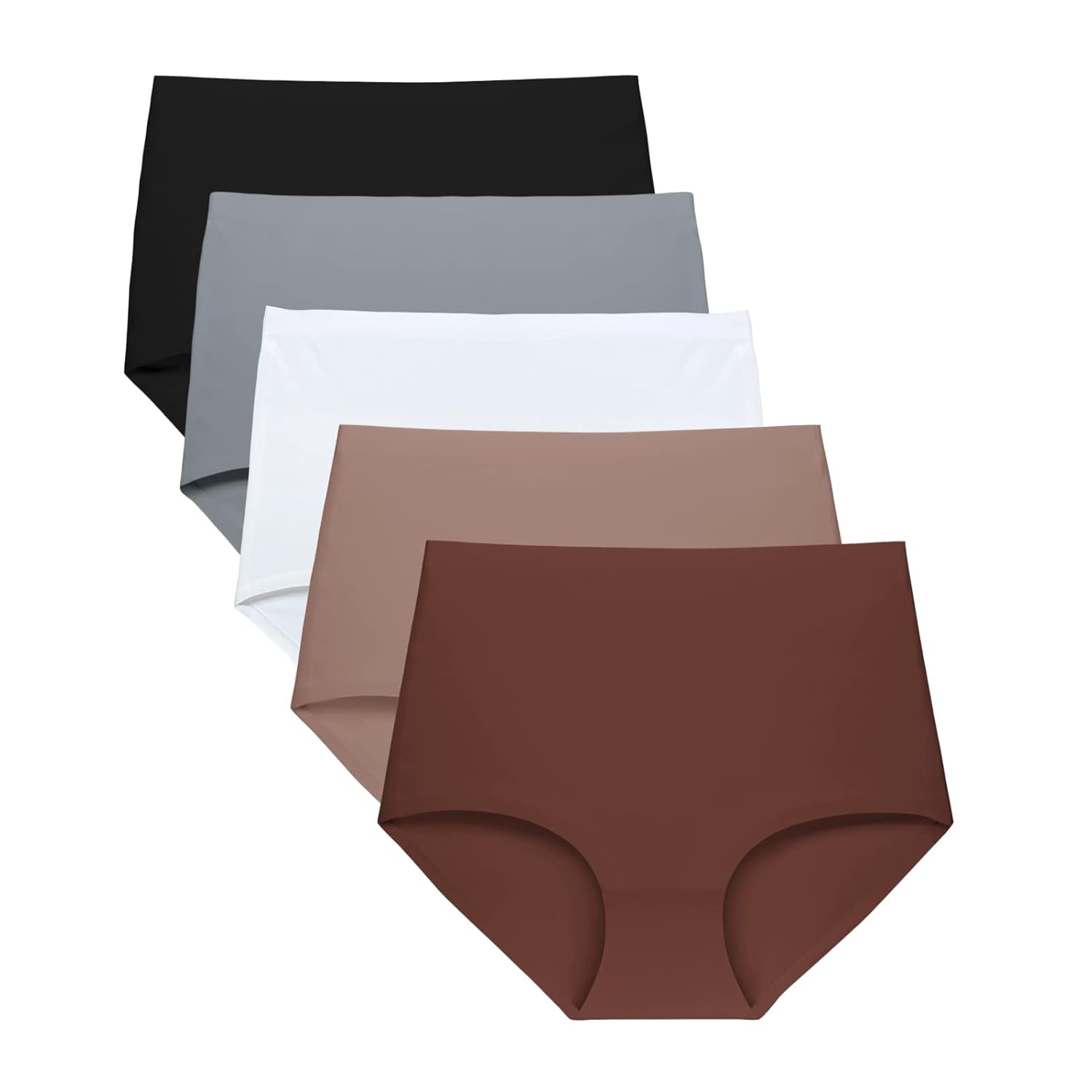 High Rise Seamless Underwear Panties For Women