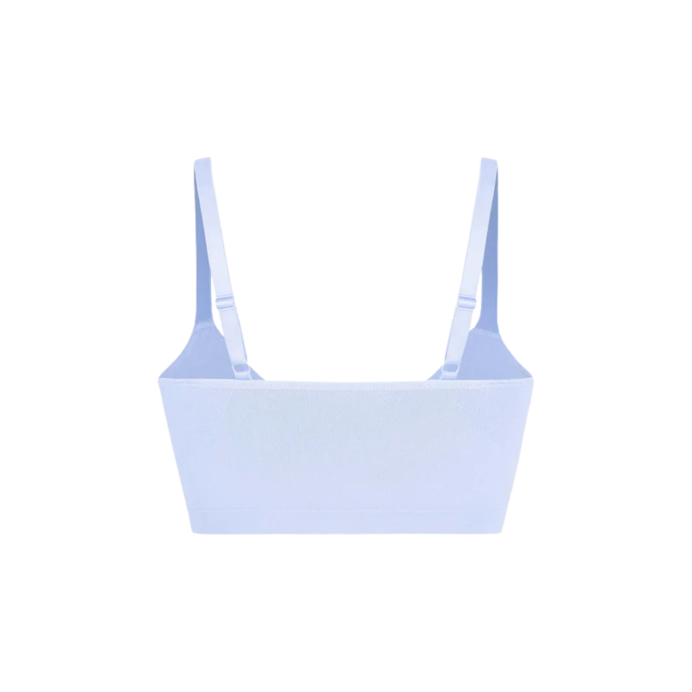 Seamless Comfort Wireless Bra with Adjustable Straps and Smooth Fit