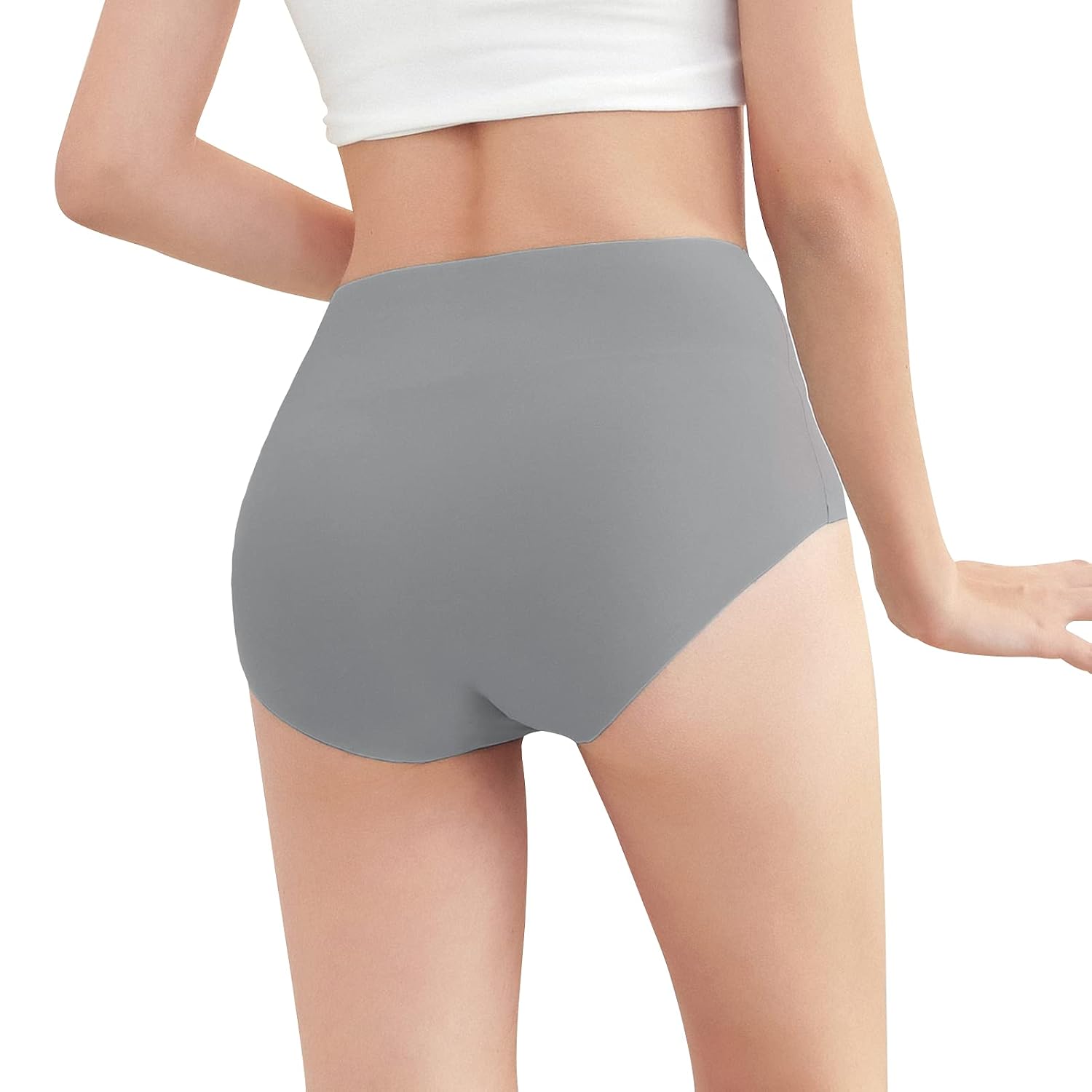 High Rise Seamless Underwear Panties For Women