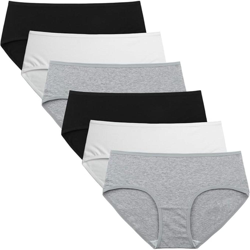 Women Style Briefs 6 Pack With Stretch band