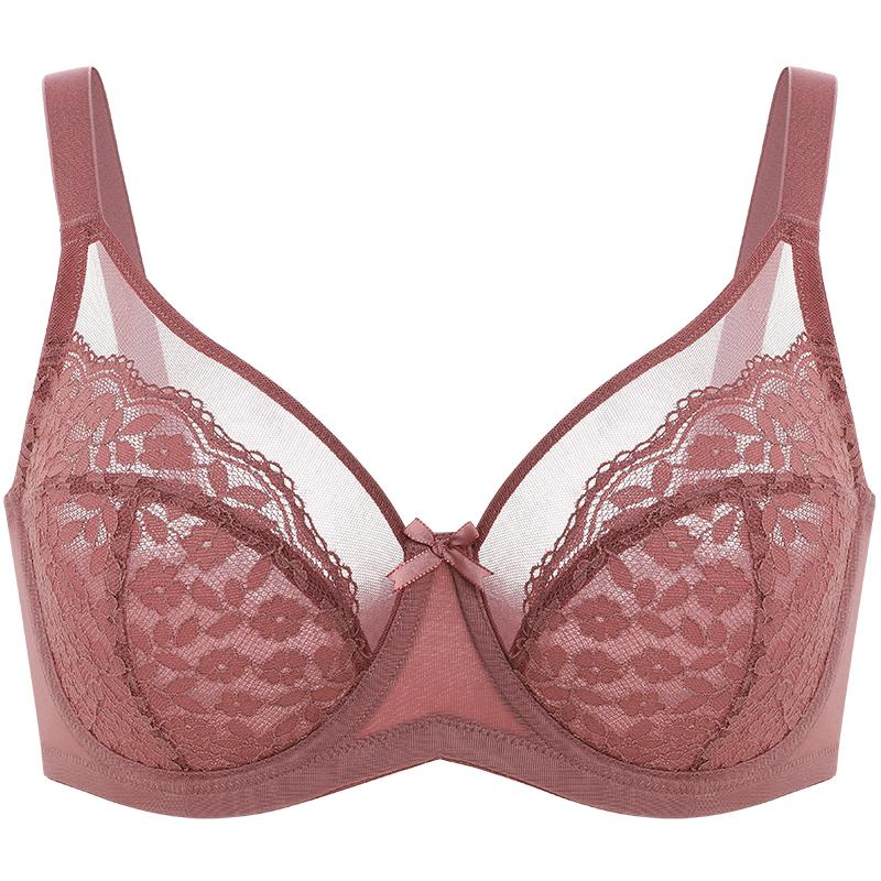 Daisy Floral Lace Minimizer Bra