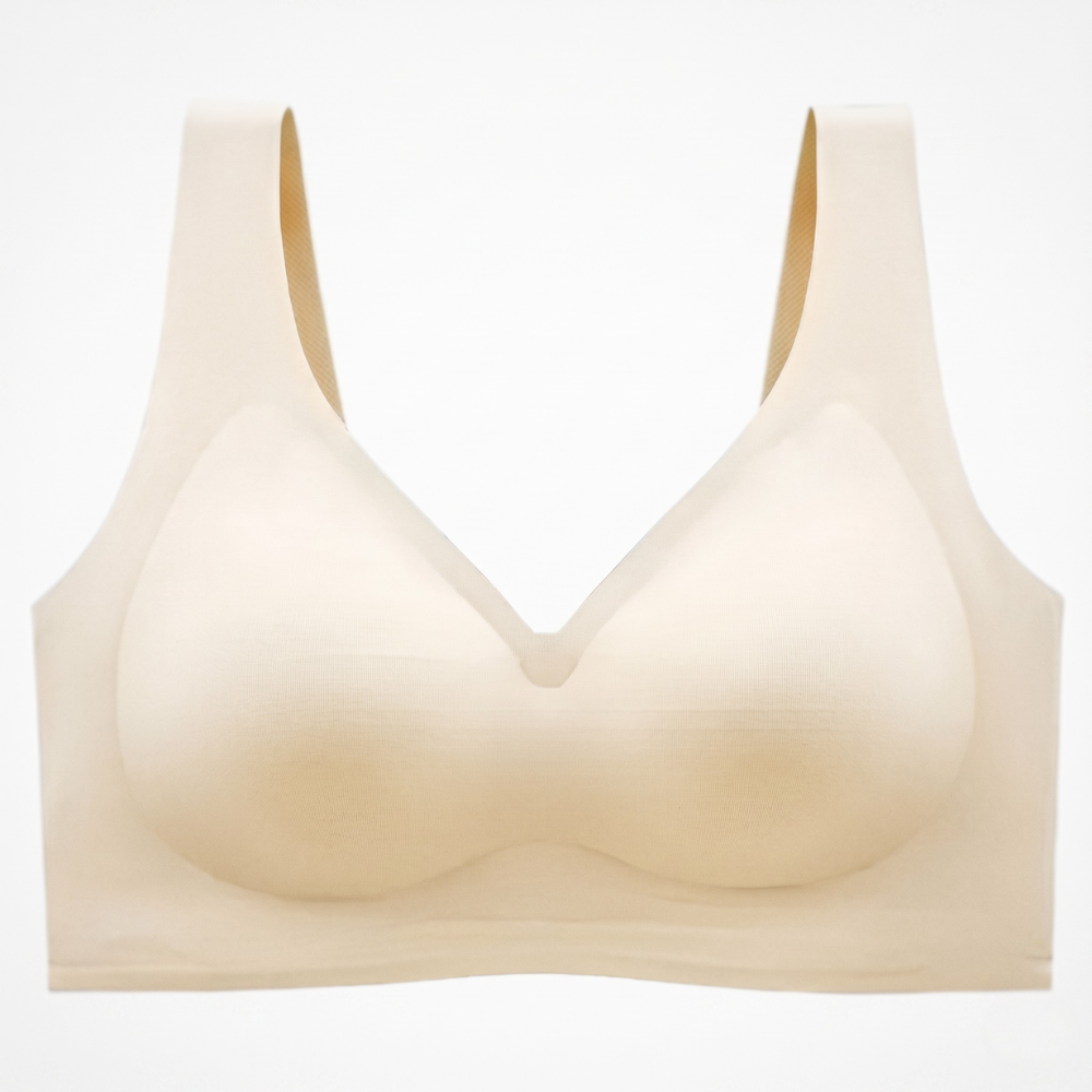 Seamless Full Coverage Push Up Bra For Women