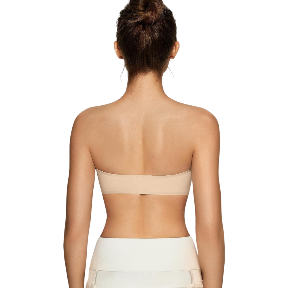 Strapless Bras Jelly Push Up Bandeau Bra For Women