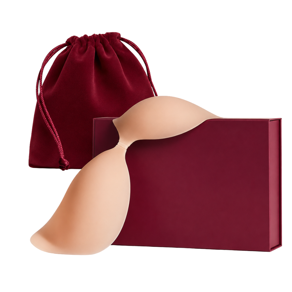 Adhesive Strapless Reusable Sticky Bra For Women